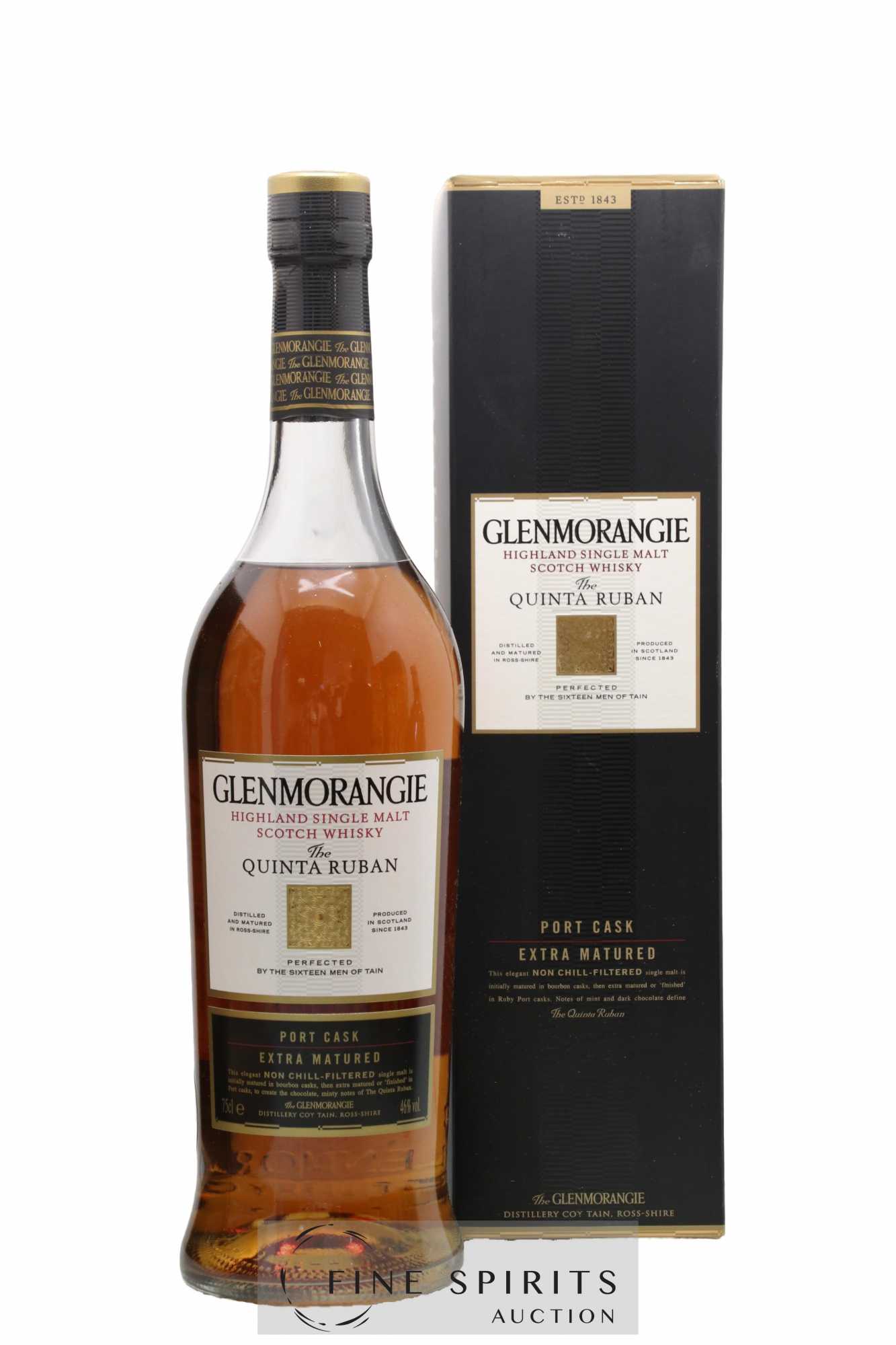 Glenmorangie 12 years Of. The Quinta Ruban Port Cask Finish