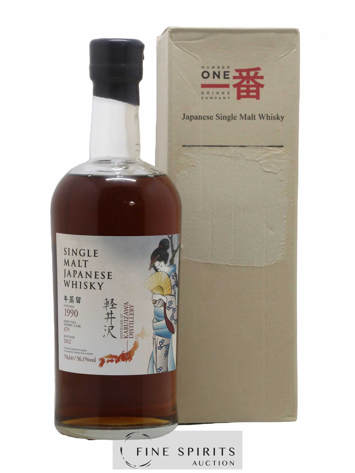 Karuizawa 1990 Number One Drinks Cask n°679 - bottled 2012 Speciality Drinks