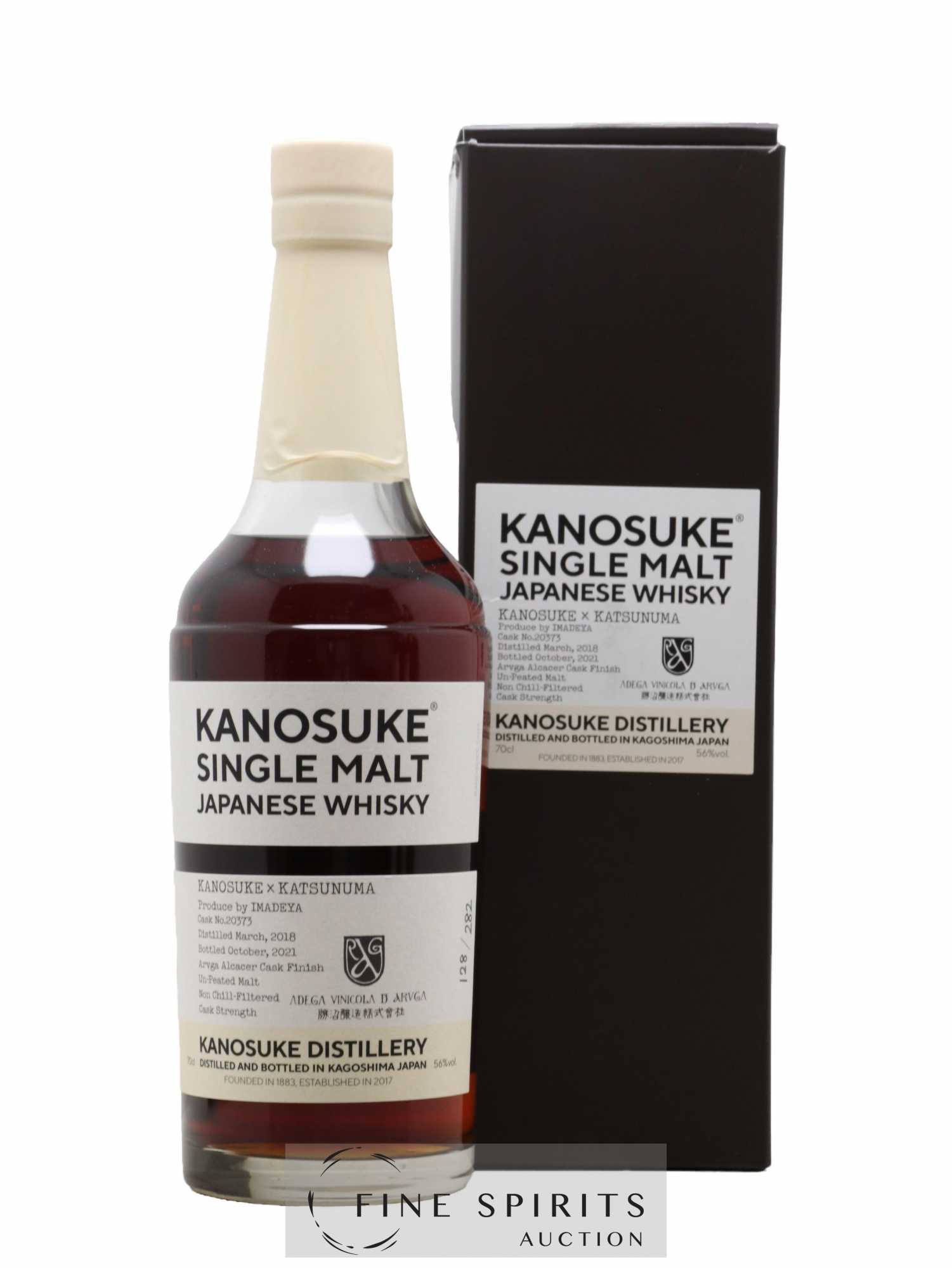 Kanosuke 2018 Of. Cask n°20373 - One of 282 - bottled 2021 Katsanuma
