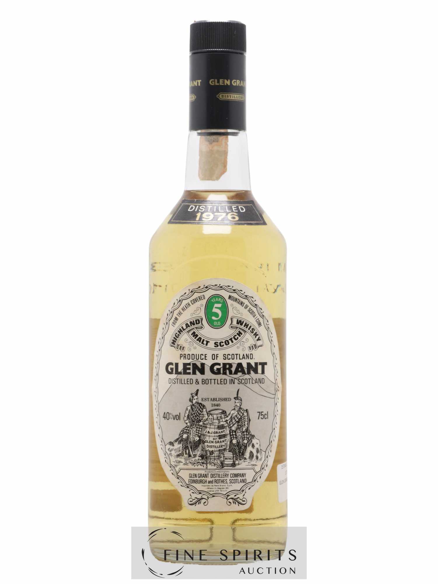 Glen Grant 5 years 1976 Of. (75cl.)
