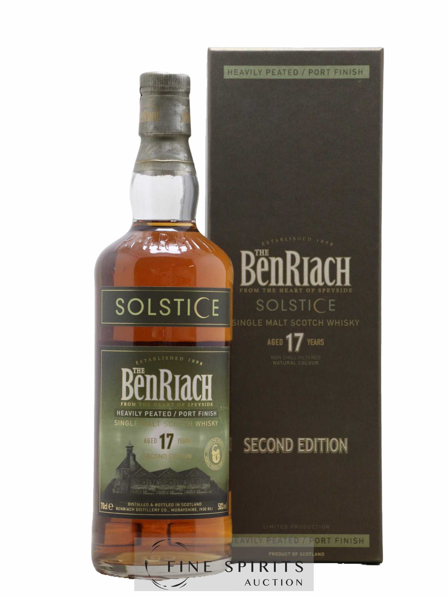 Benriach 17 years Of. Solstice Second Edition