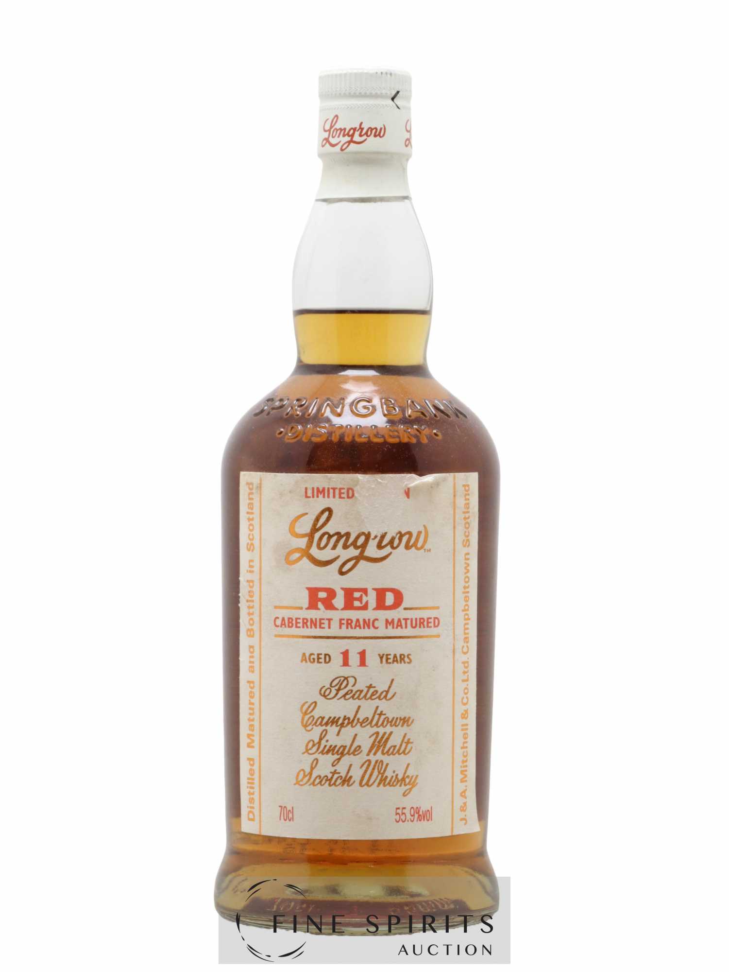 Longrow 11 years Of. Red Cabernet Franc Matured Limited Edition