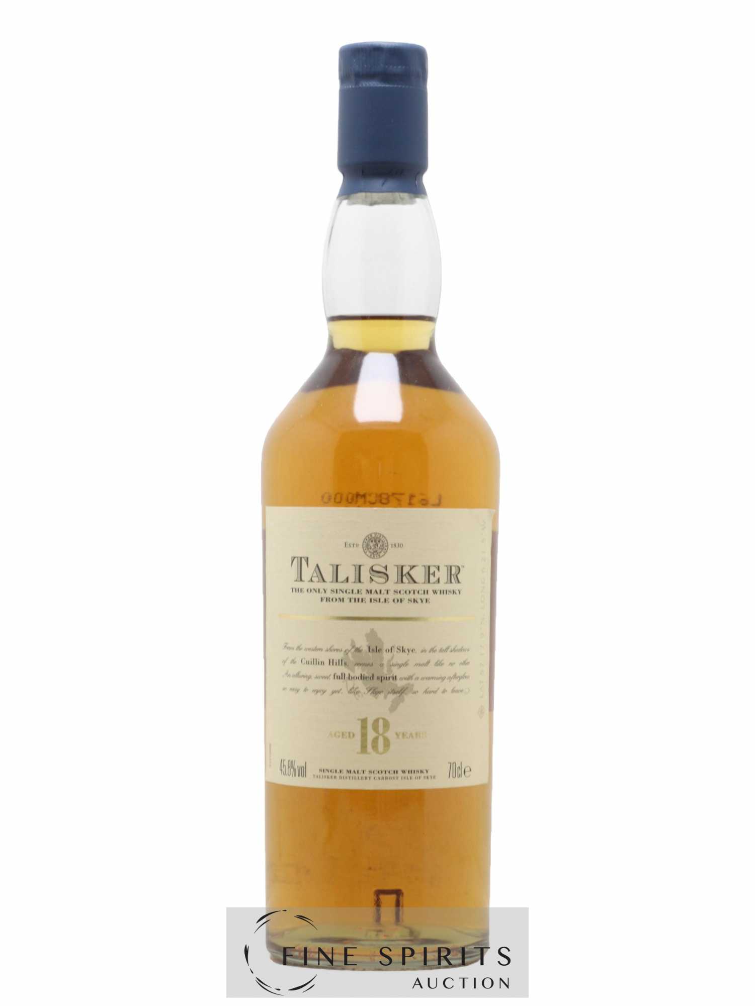 Talisker 18 years Of. 70cl
