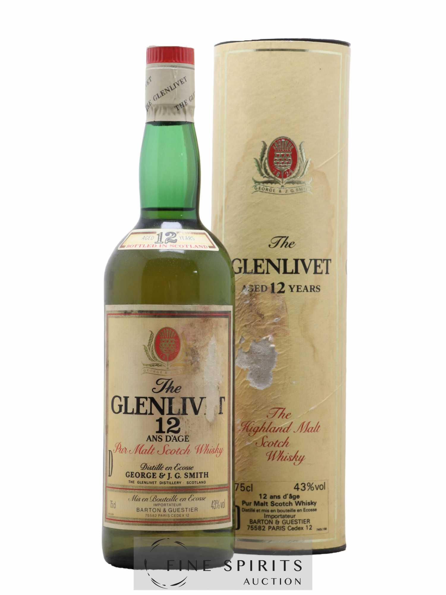 Aberlour-Glenlivet 12 years Of. G.M.C. Import