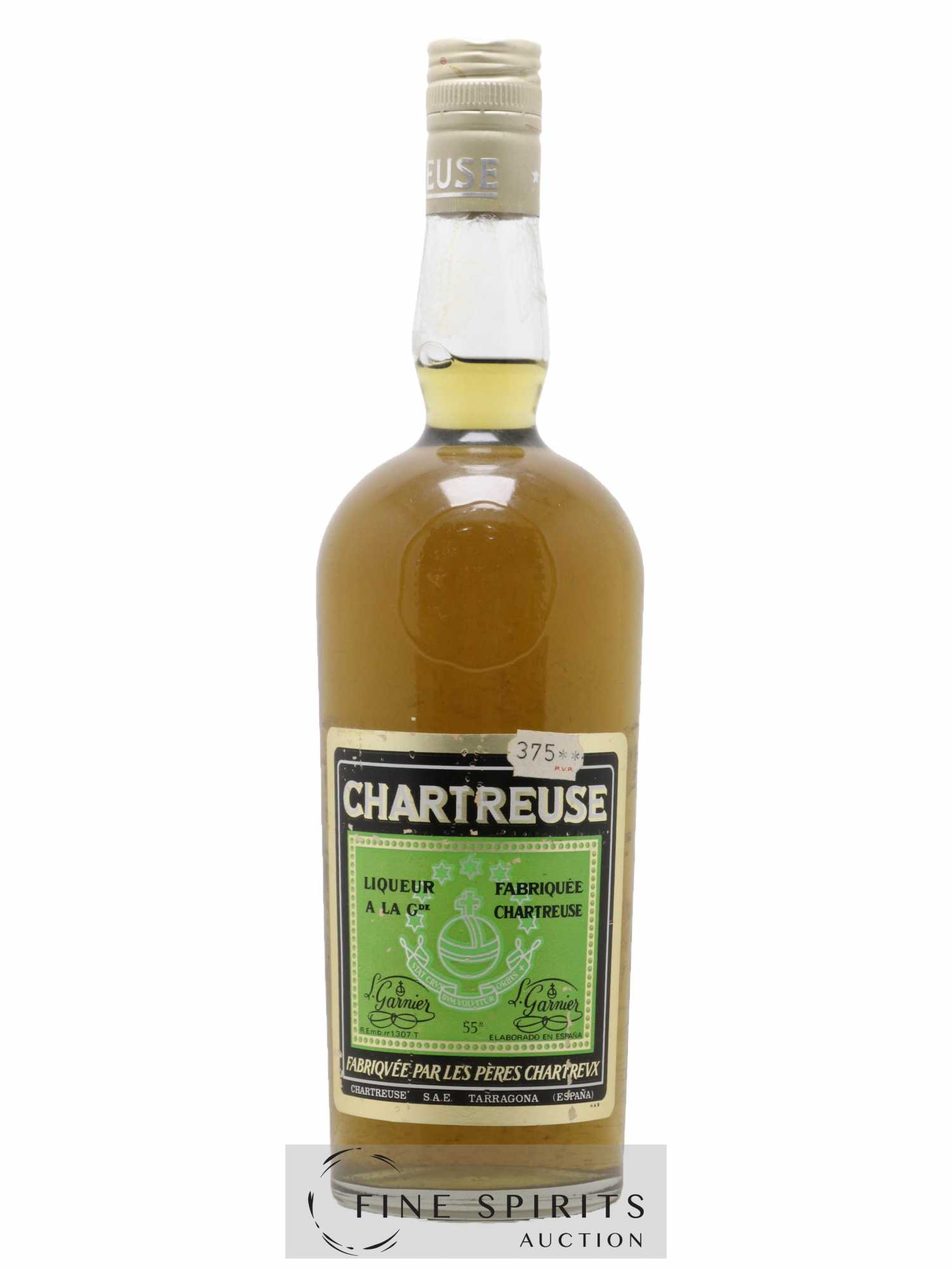 Chartreuse Of. Tarragone Verte 1973-1983