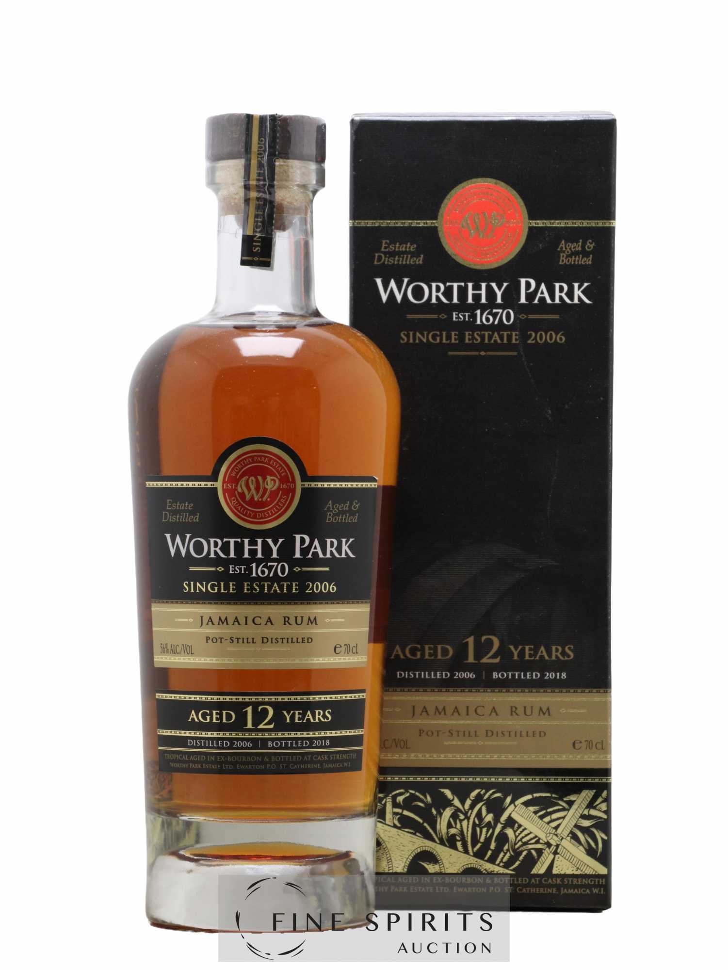 Worthy Park 12 years 2006 Of. bottled 2018