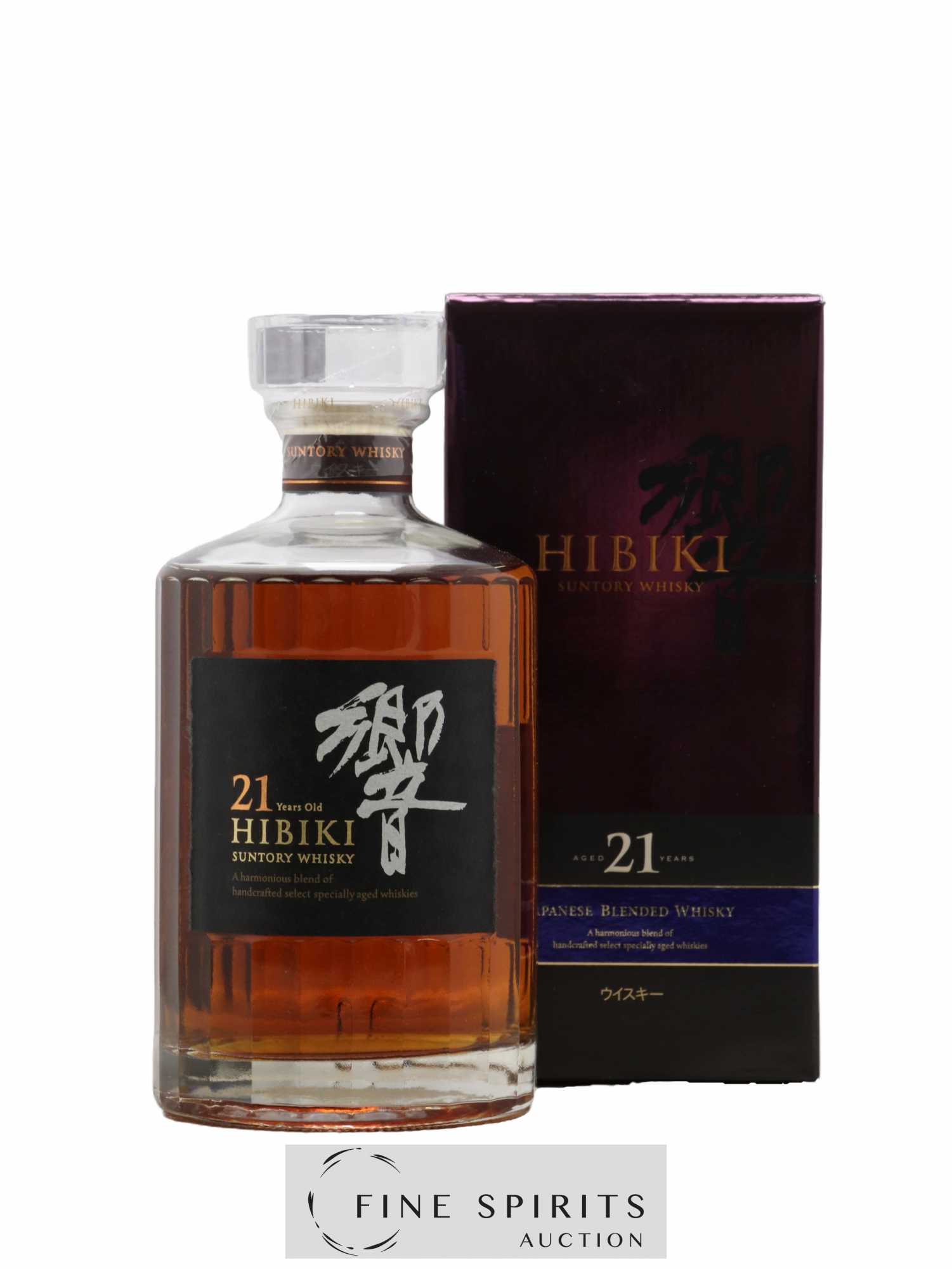 Hibiki 21 years Of. Suntory