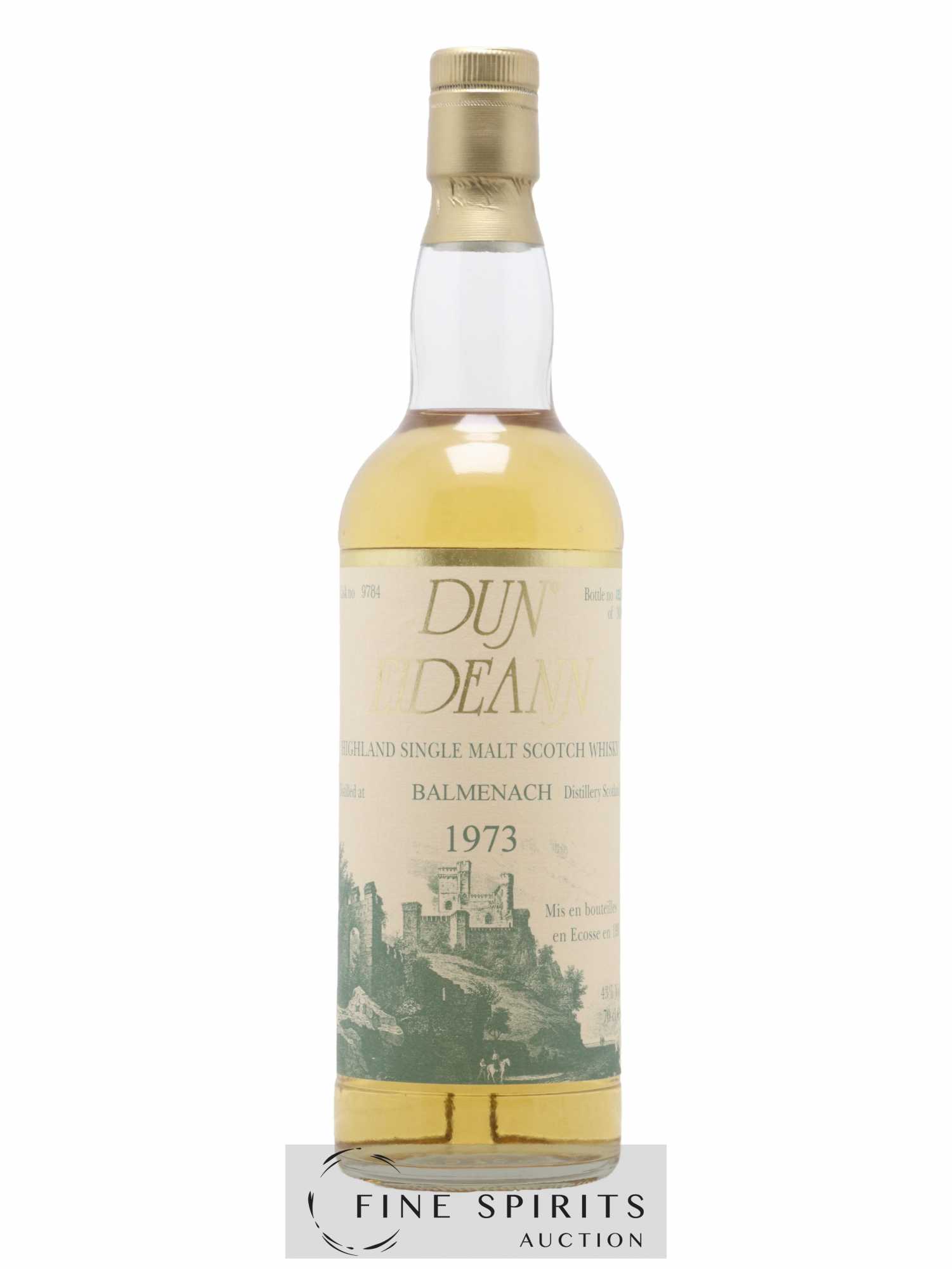 Balmenach 1973 Dun Eideann Cask n°9784 - One of 300 - bottled 1995
