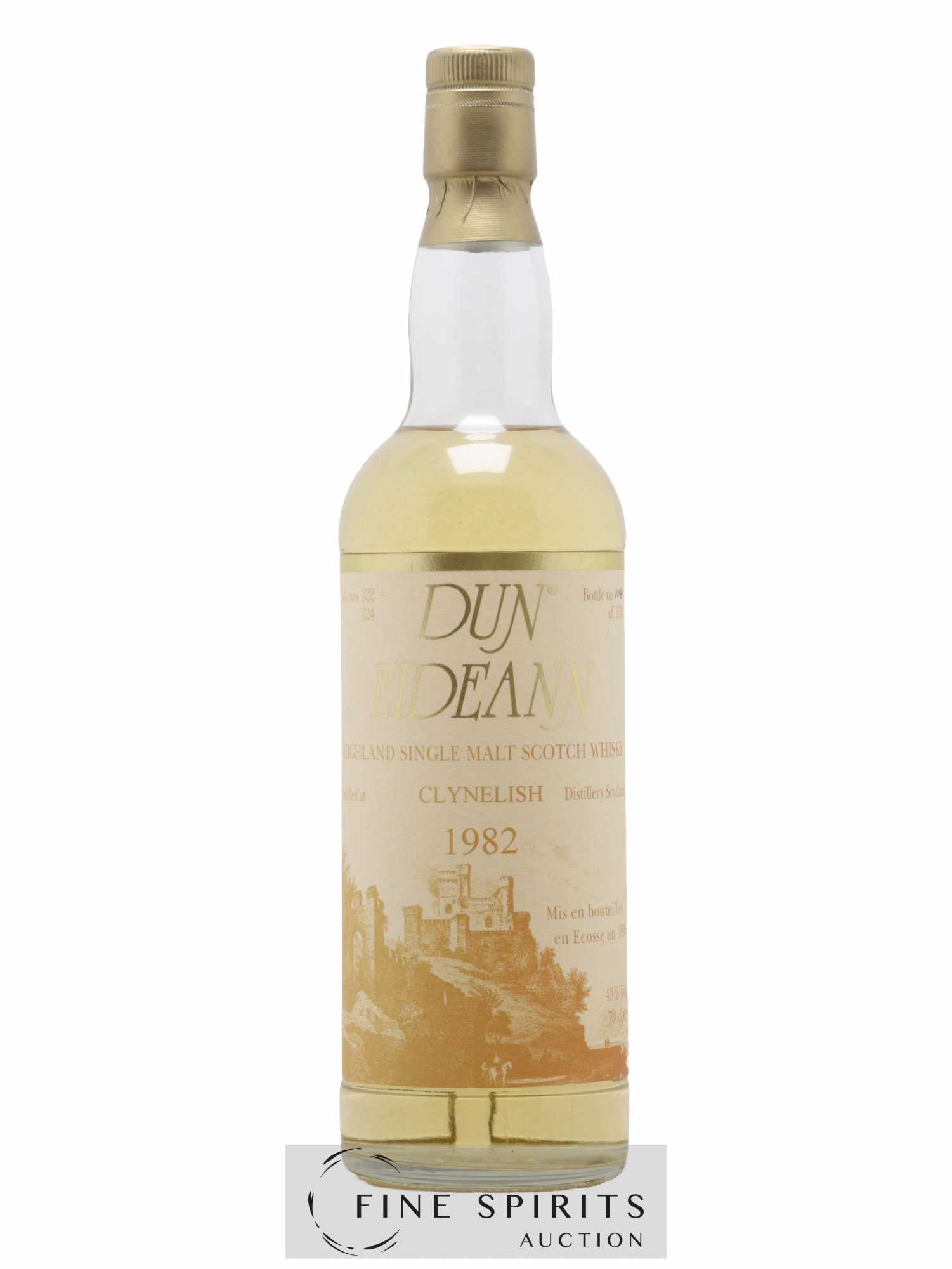 Clynelish 1982 Dun Eideann Casks n°122-124 - One of 1300 - bottled 1995