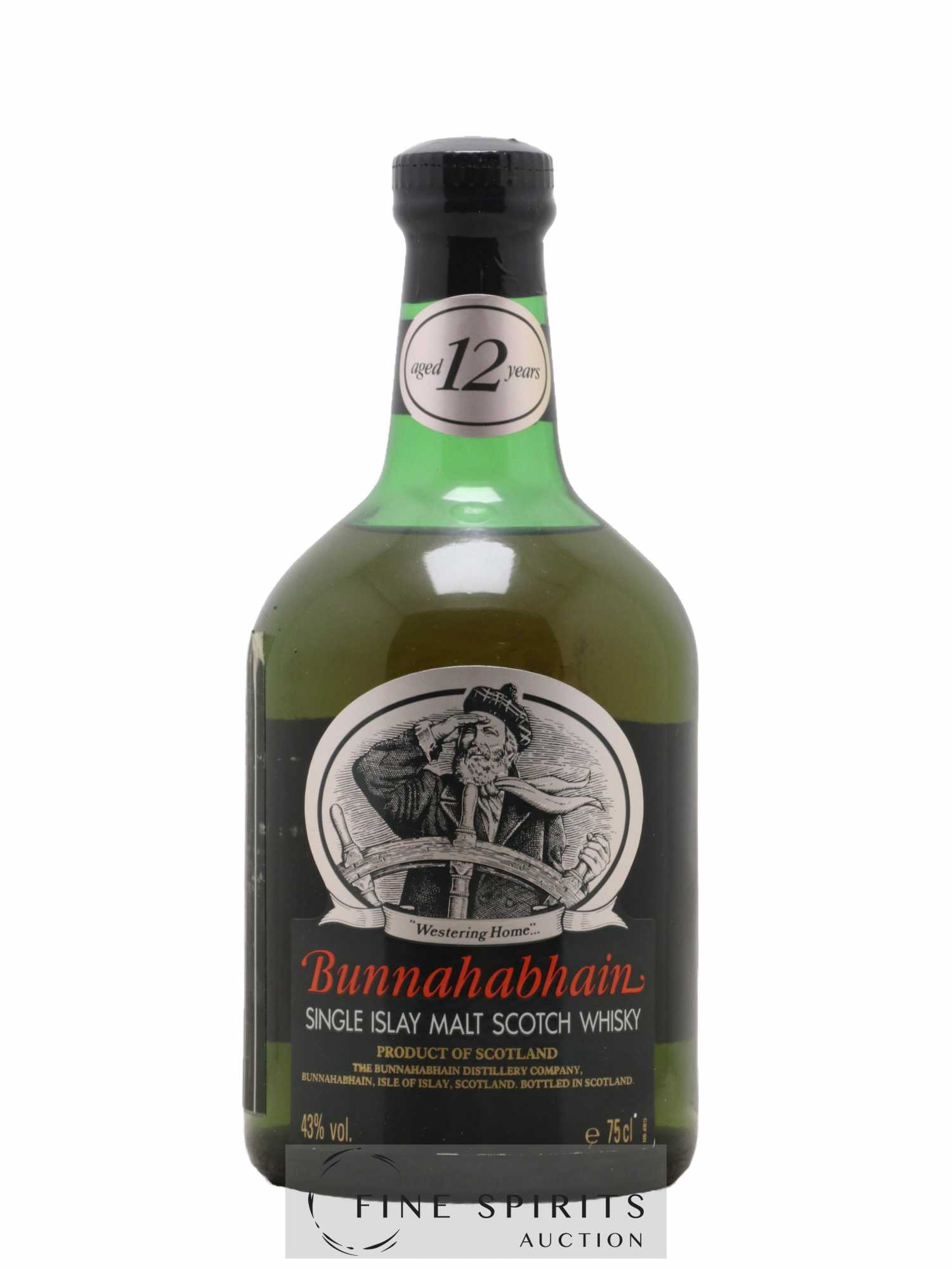 Bunnahabhain 12 years Of. Westering Home Waxor S.R.L. Import