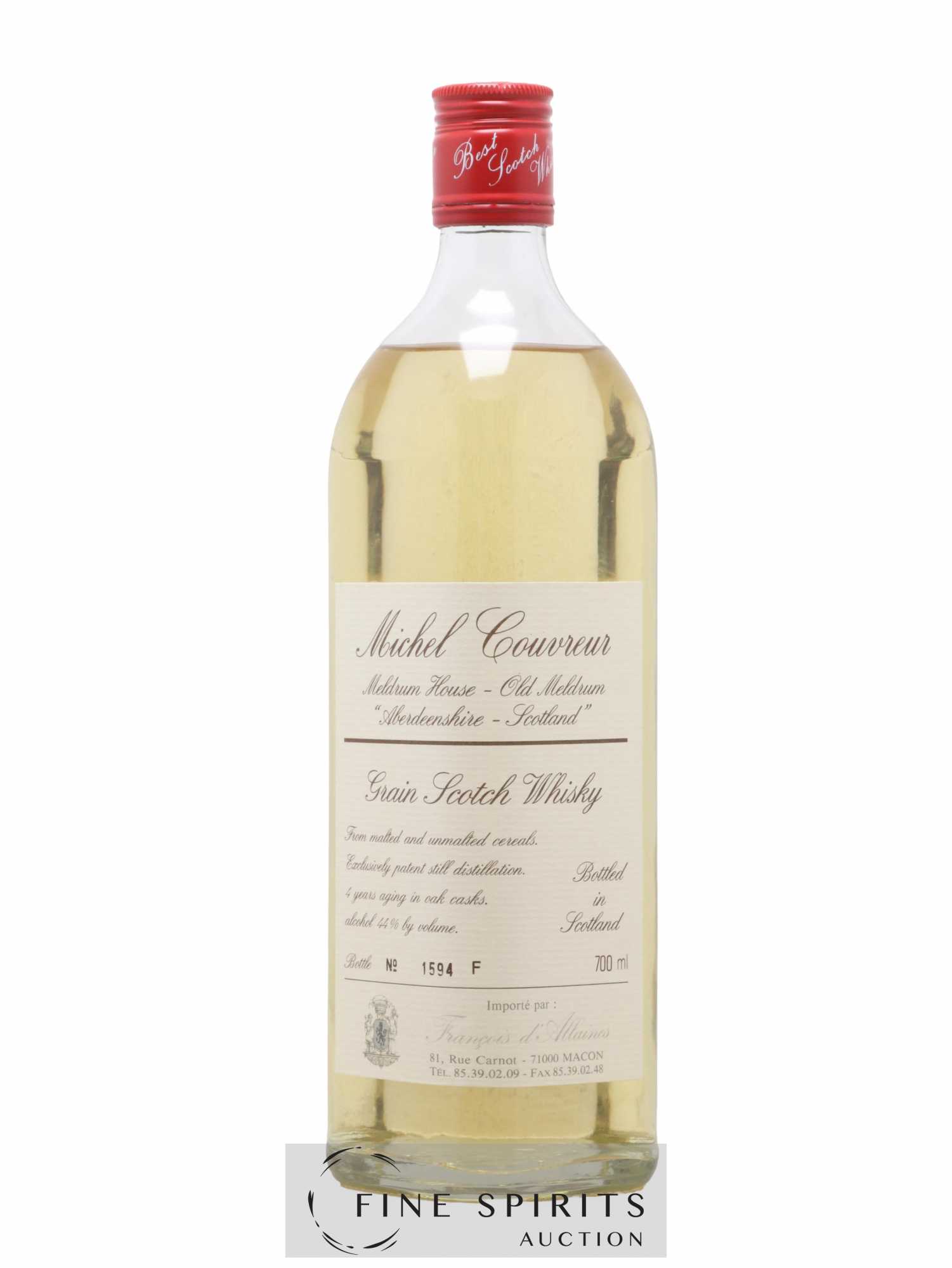 Michel Couvreur 4 years Of. Aberdeenshire