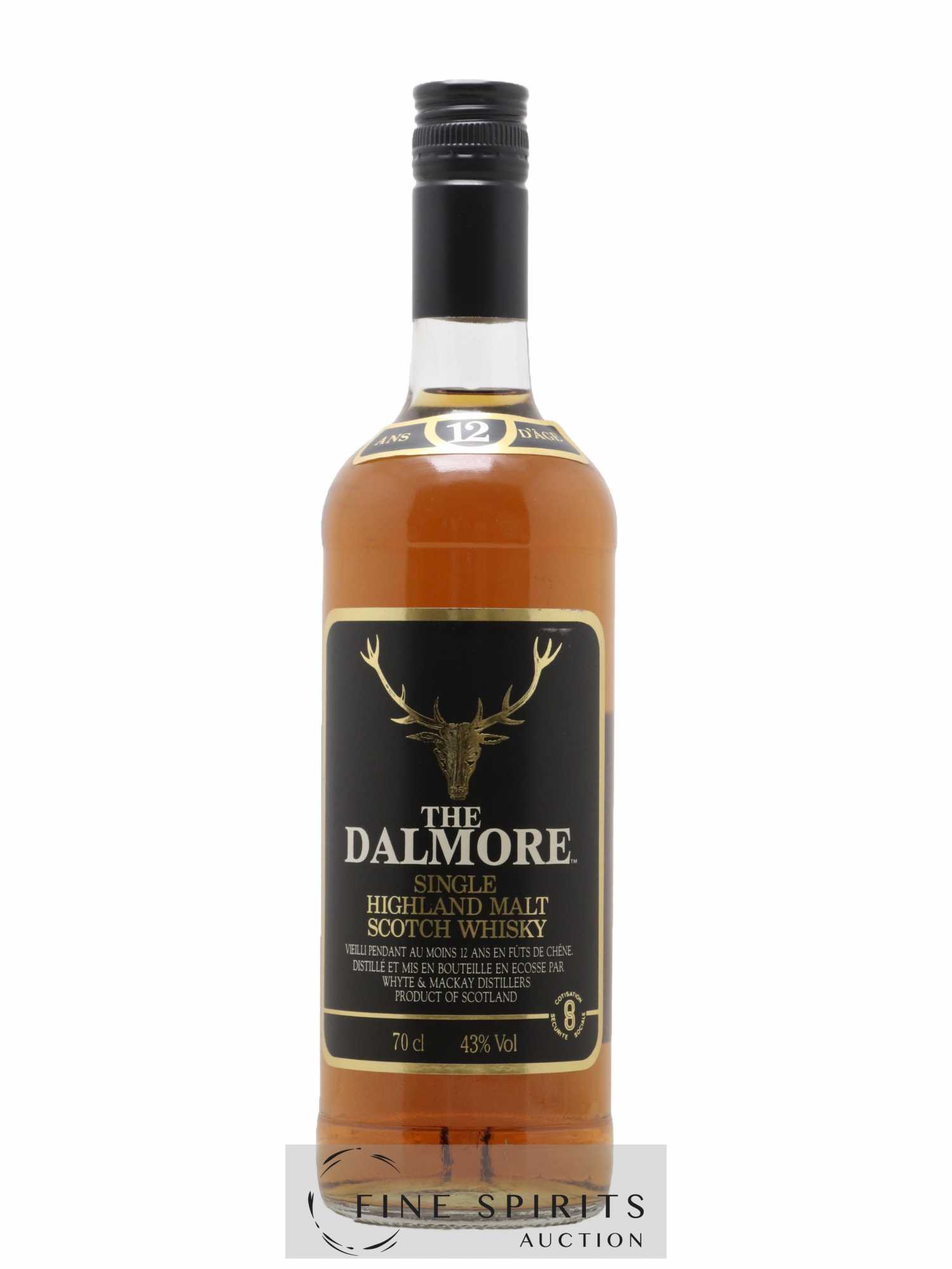 Dalmore 12 years Of. (43°)