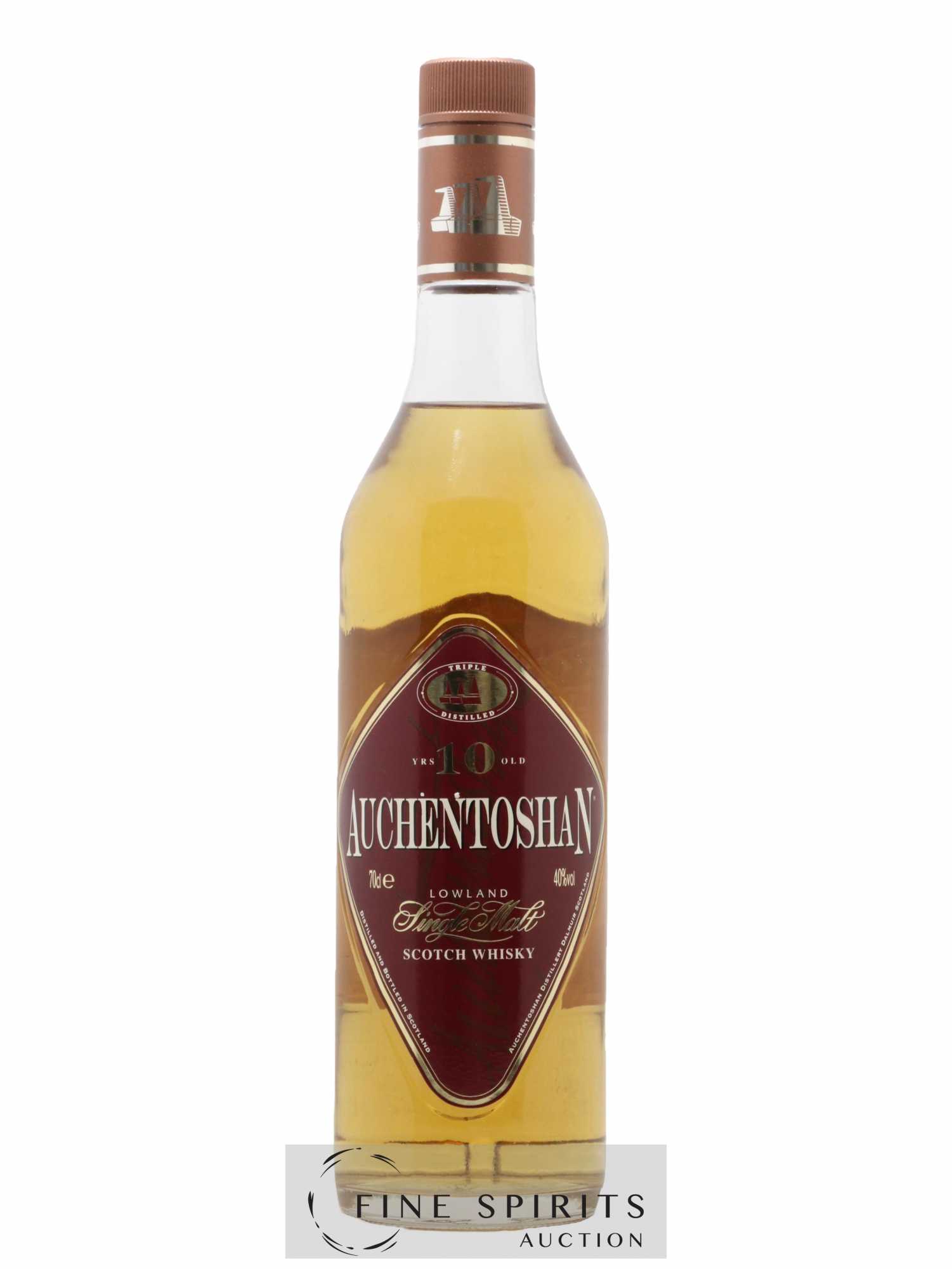 Auchentoshan 10 years Of. Triple Distilled