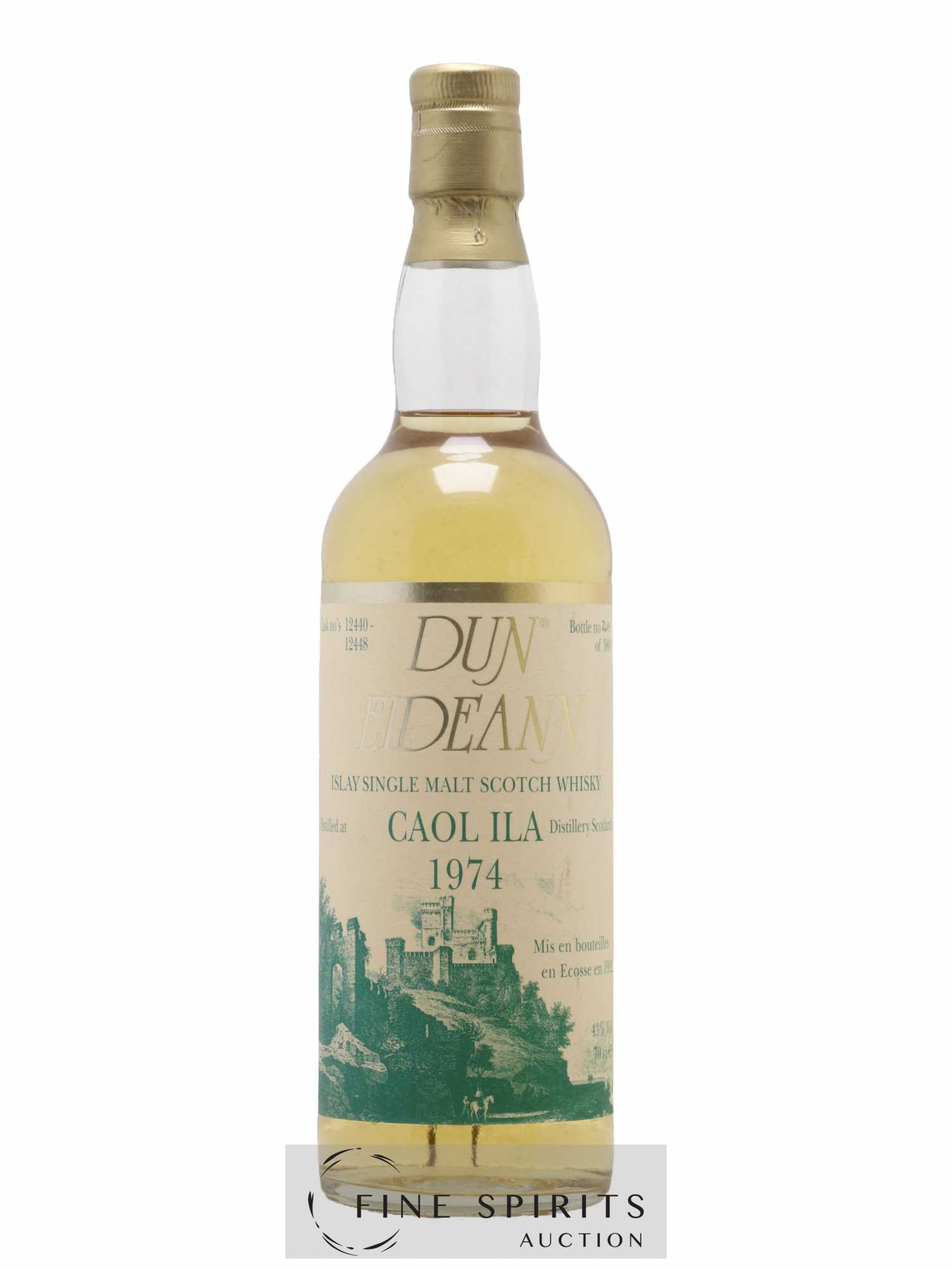 Caol Ila 1974 Dun Eideann Casks n°12440-12448 - One of 3800 - bottled 1992