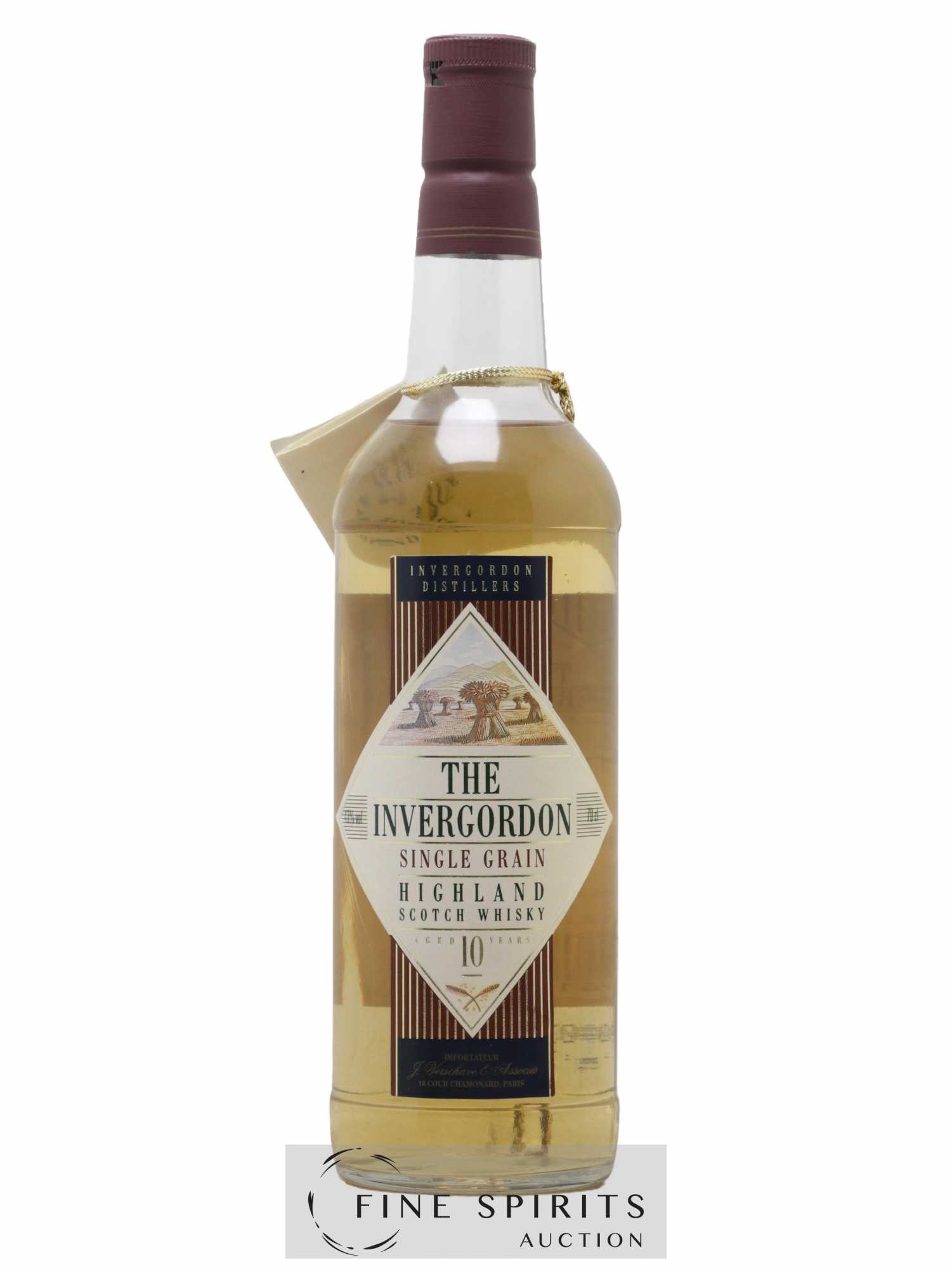 Invergordon 10 years Of. In Good Spirits
