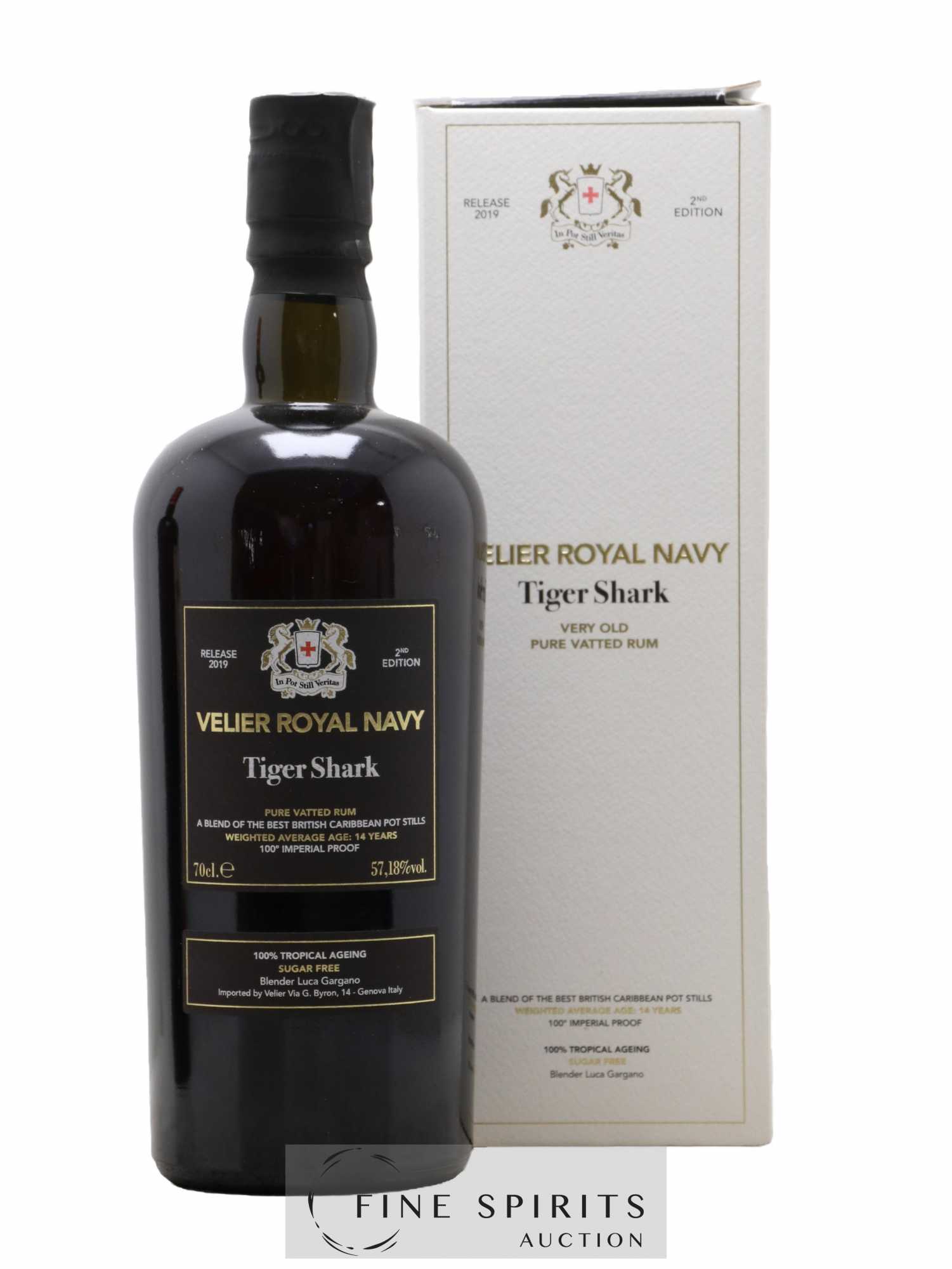 Velier Royal Navy 14 years Of. Tiger Shark 2nd Edition - Release 2019