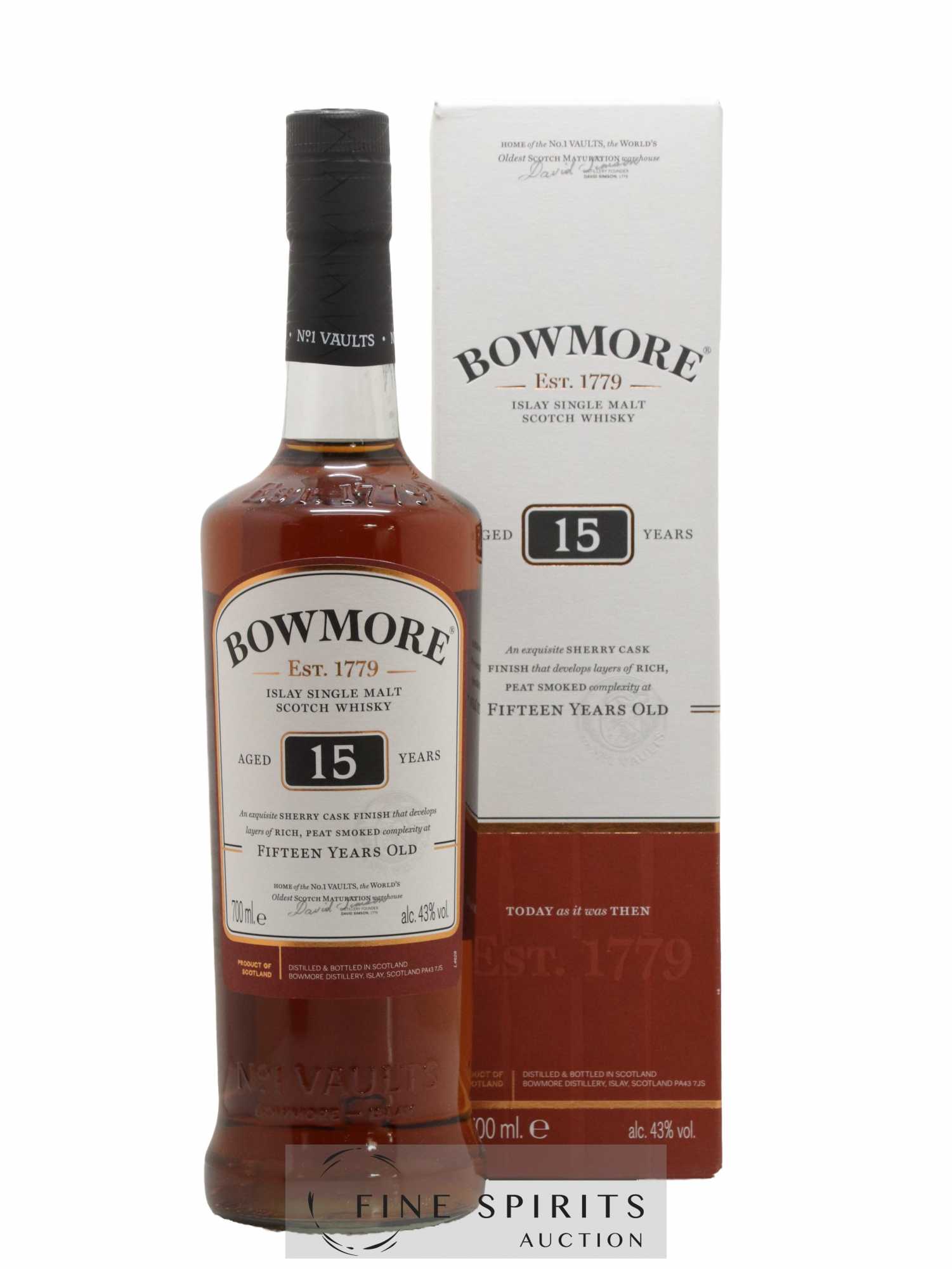 Bowmore 15 years Of.