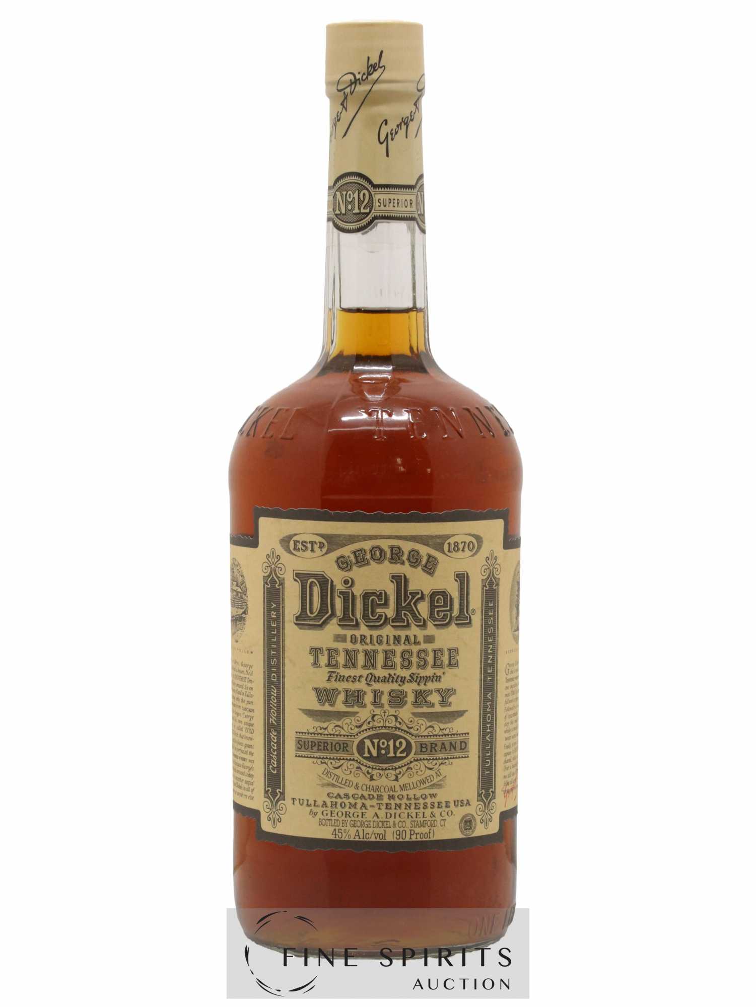 George Dickel Of. N°12 Superior Brand (1L.)