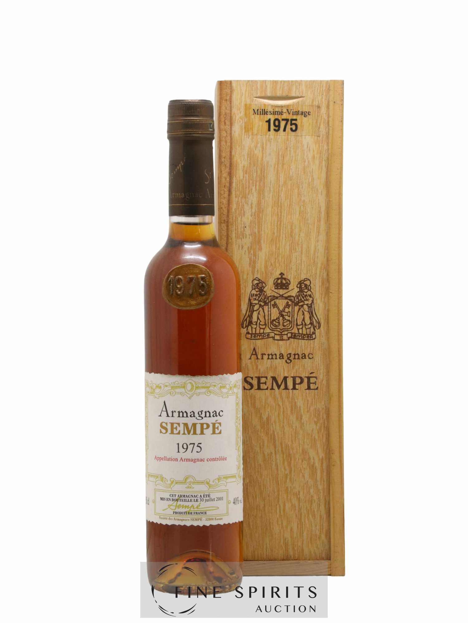 Sempé 1975 Of. bottled 2001 (50cl.)