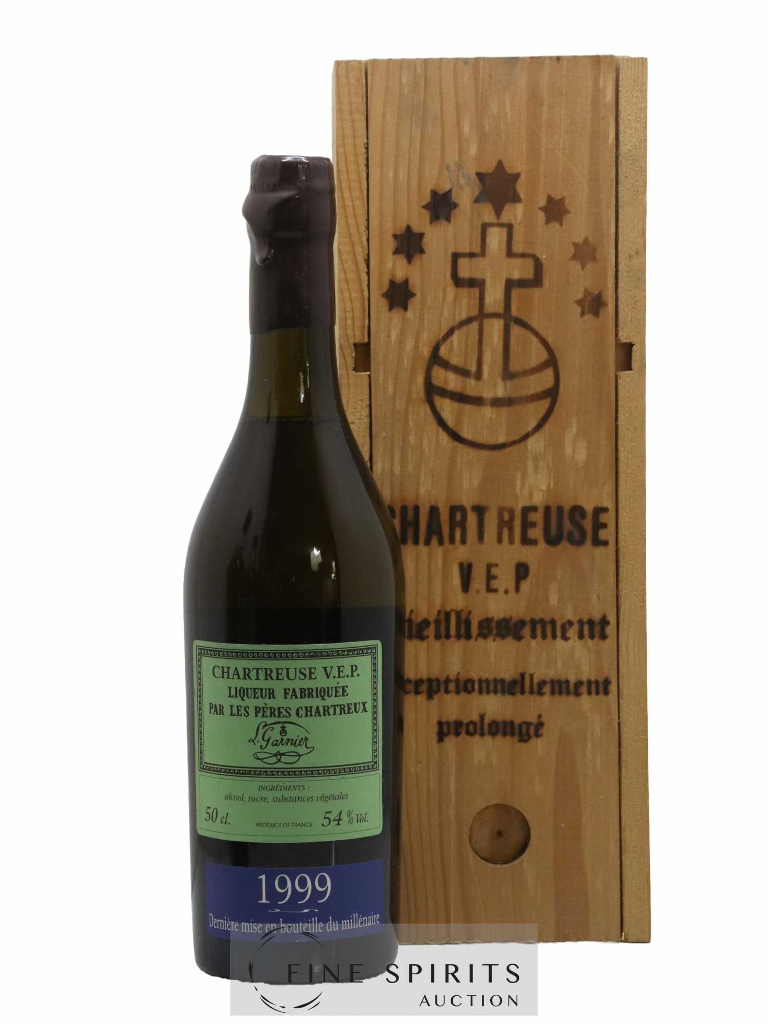 Chartreuse Of. Verte V.E.P. Mise 1999 (50cl.)