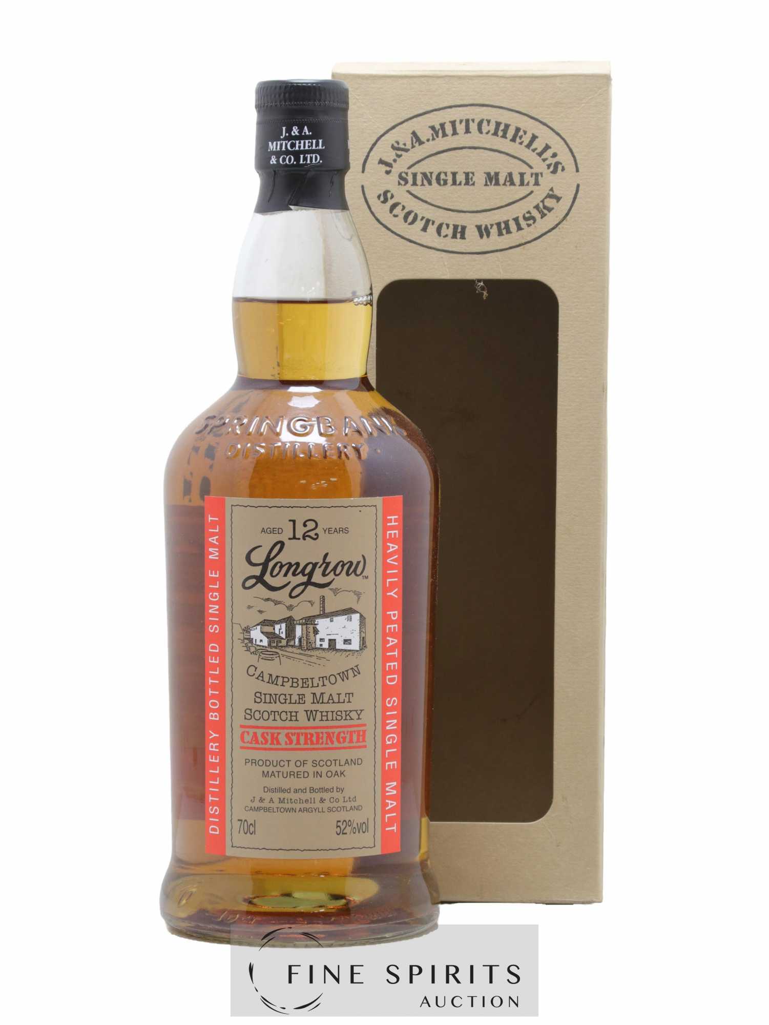 Longrow 12 years 1998 Of. Cask Strength Cask n°341 - One of 268 - bottled 2011 Dugas