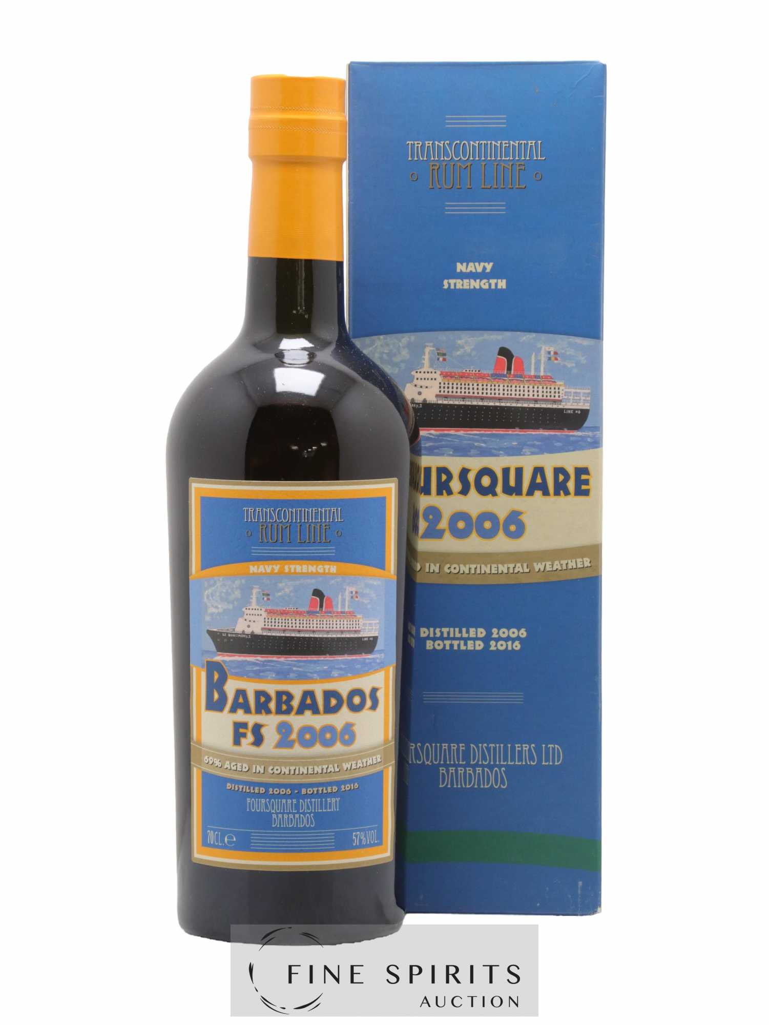 Foursquare 2006 LMDW Navy Strength - bottled 2016 Transcontinental Rum Line