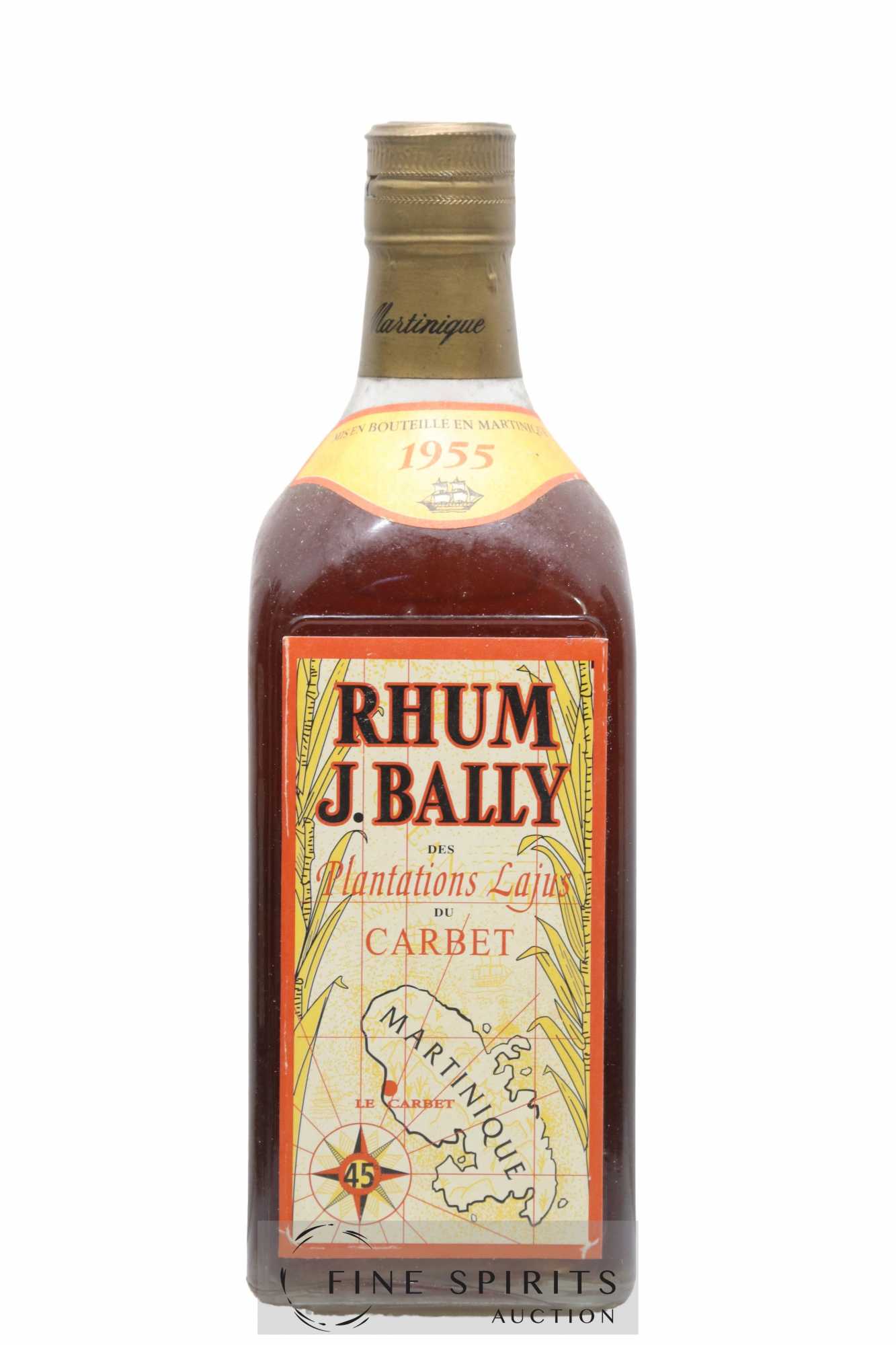 J. Bally 1955 Of. Plantations Lajus du Carbet
