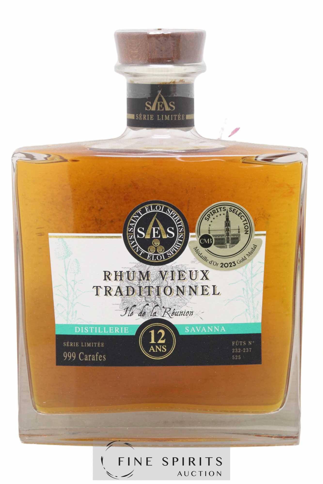 Savanna 12 years Saint Eloi Spirits Fûts n°232-237-525 - One of 999