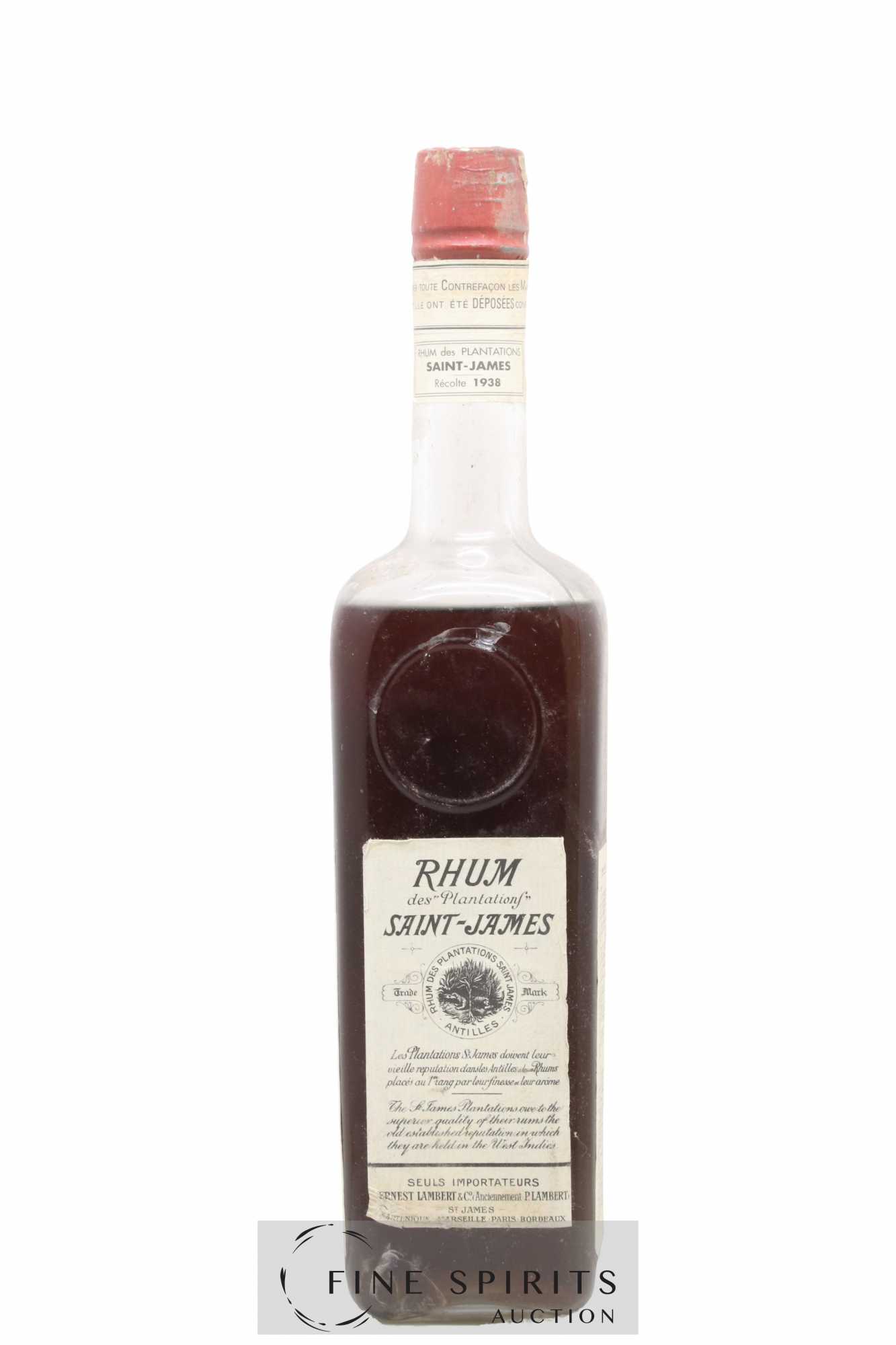 Saint James 1938 Of. Lambert Import (1L.)