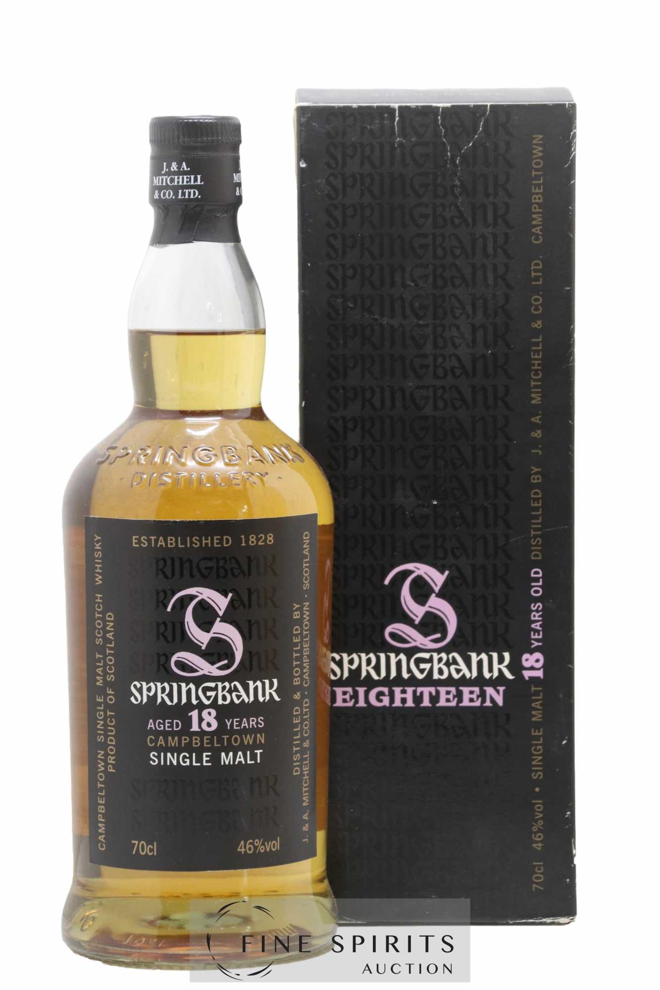 Springbank 18 years Of.
