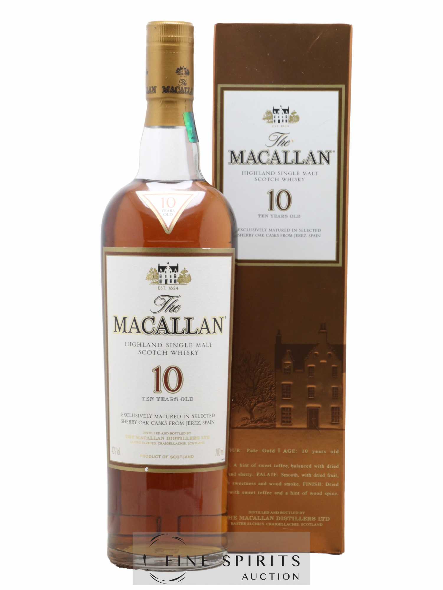 Macallan (The) 10 years Of. Sherry Oak Casks from Jerez