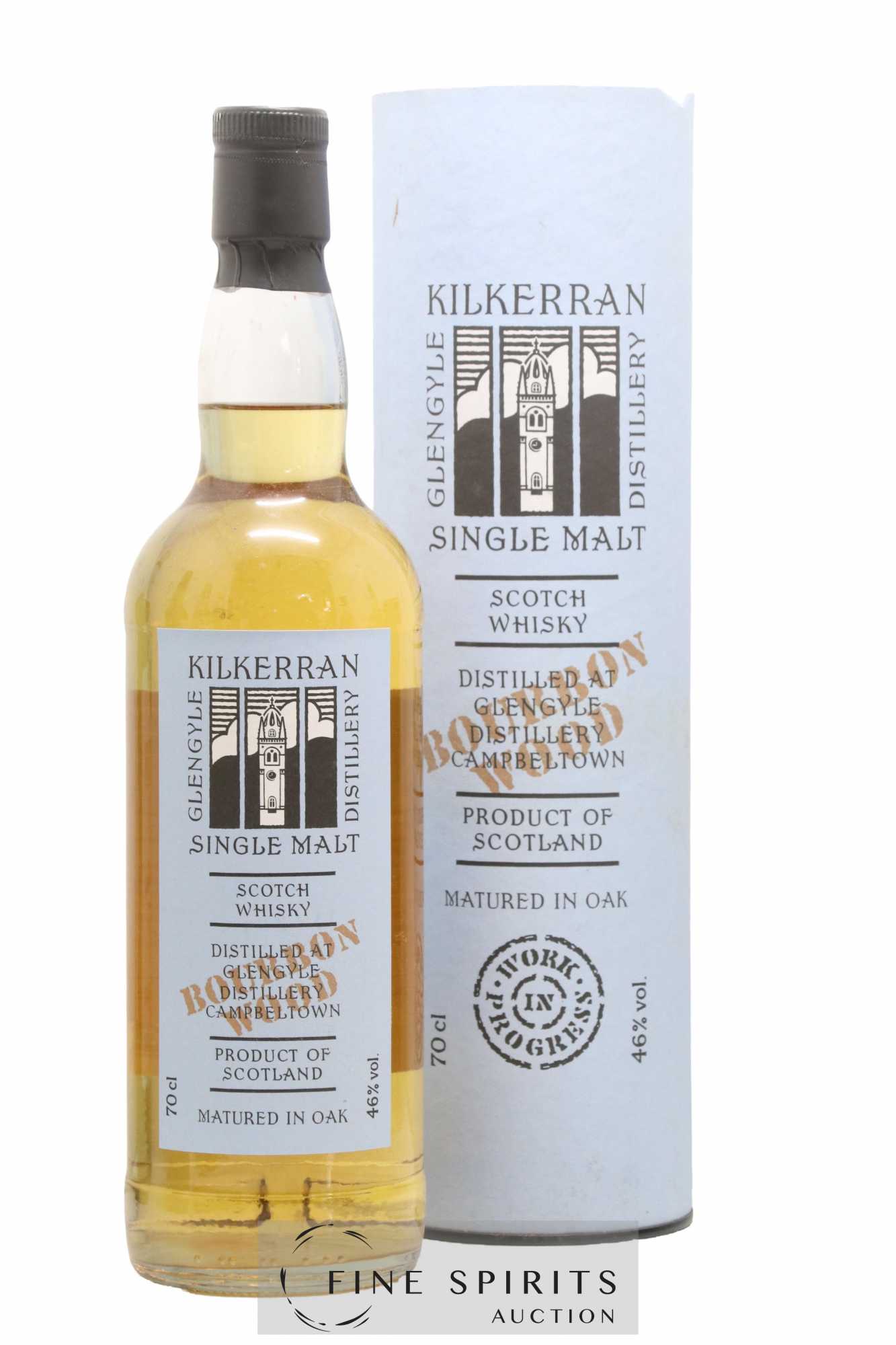 Kilkerran Of. Bourbon Wood