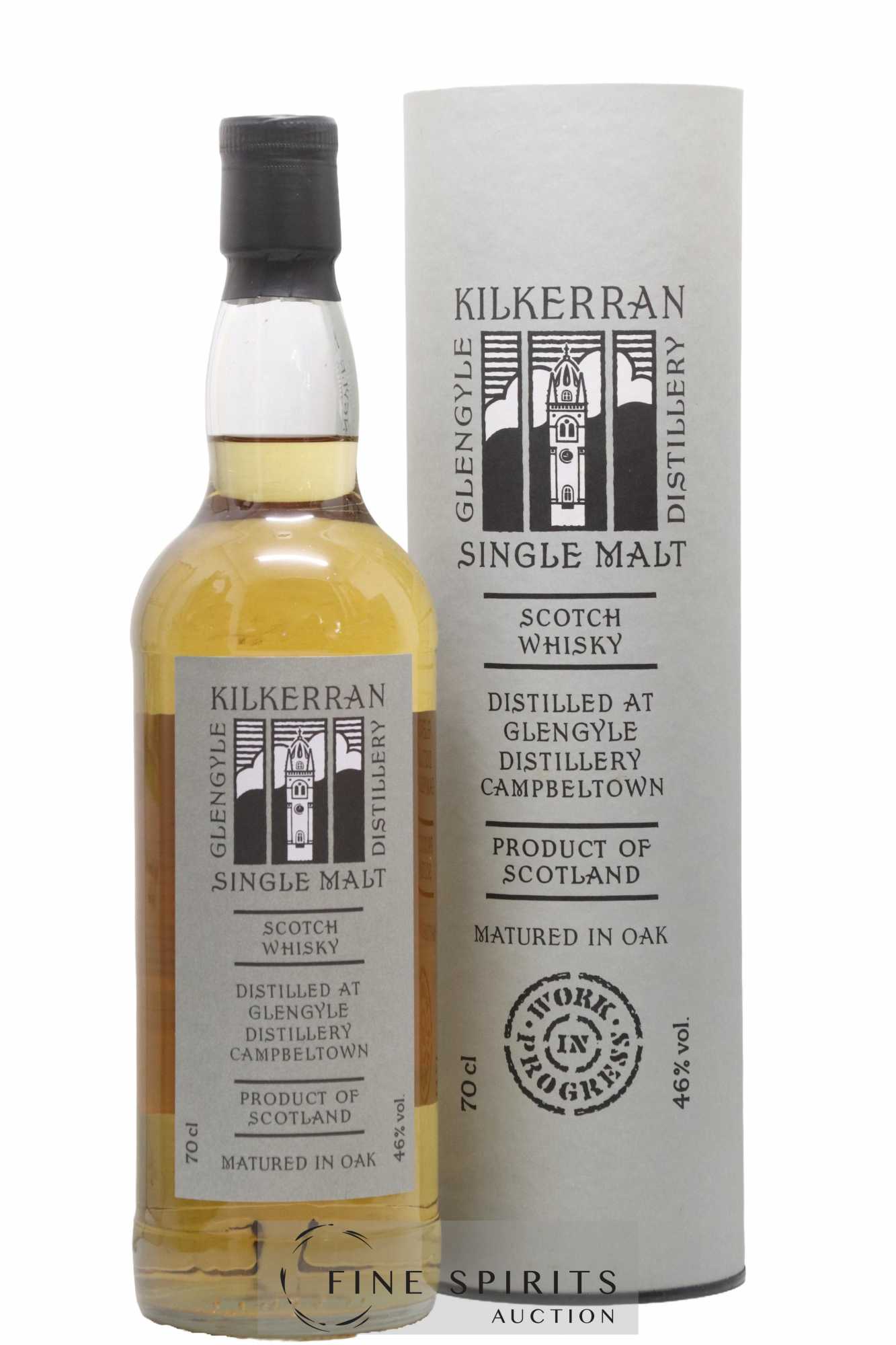 Kilkerran Of. Work in Progress Matured in Oak
