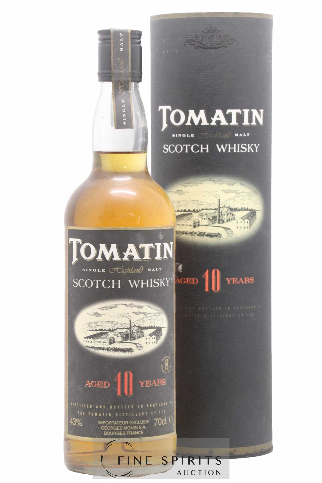 Tomatin 10 years Of. (43°)