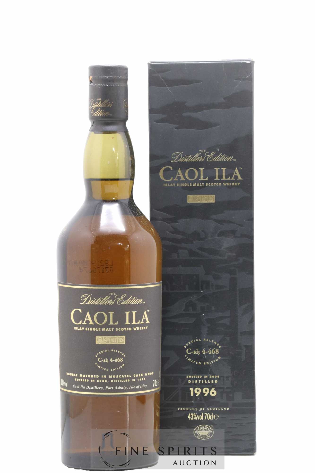 Caol Ila 1996 Of. The Distillers Edition Special Release C-si 4-468 - bottled 2008 Limited Edition