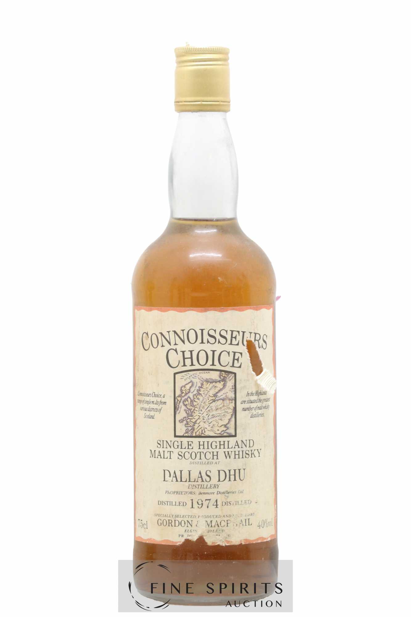 Dallas Dhu 1974 Gordon & MacPhail Connoisseurs Choice (75cl.)