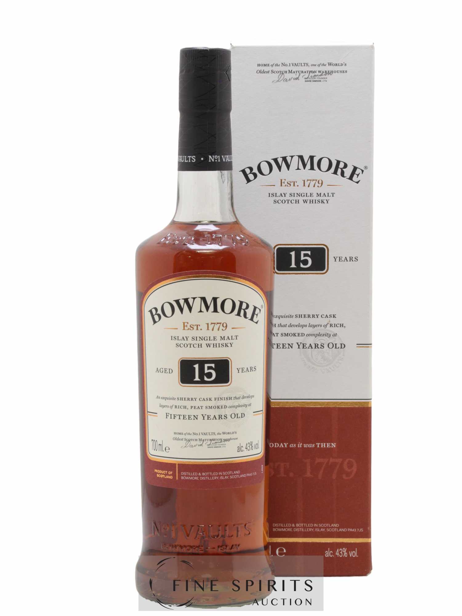 Bowmore 15 years Of.