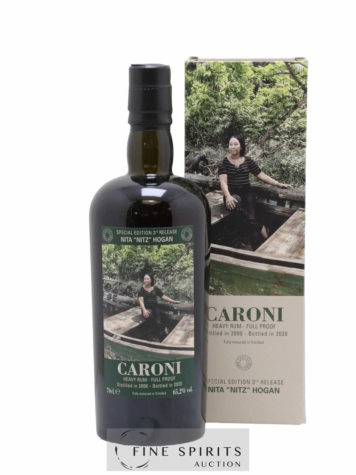 Caroni 2000 Velier Special Edition Nita -Nitz- Hogan 3rd Release - One of 1247 - bottled 2020 Employee Serie