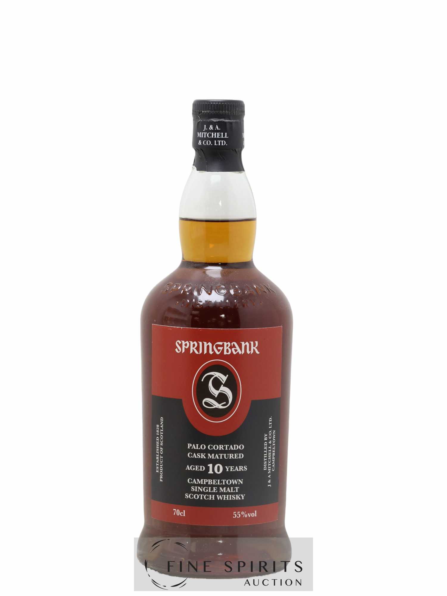 Springbank 10 years 2013 Of. Palo Cortado Cask matured - One of 10200 - bottled 2023