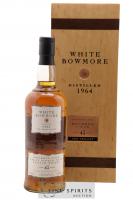 White Bowmore 43 years 1964 Of. Bourbon Cask bottled 2008 New Limited Edition 