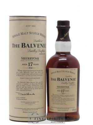 Balvenie (The) 17 years Of. Sherry Oak First Release 2007 Limited Edition   - Lot de 1 Bouteille