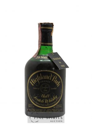 Highland Park 20 years 1959 Of.   - Lot de 1 Bouteille