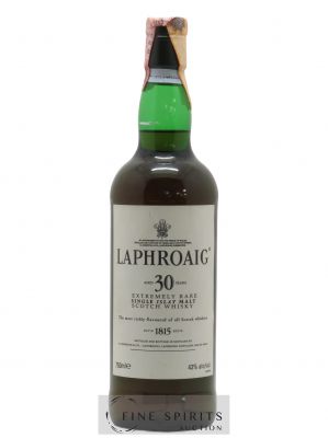 Laphroaig 30 years Of. (75cl.)   - Lot de 1 Bouteille