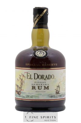 Rhum EL DORADO 15 ans Finest Demerara Rum  - Lot de 1 Bouteille