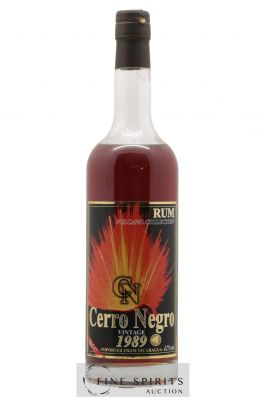 Rhum CERRO NEGRO 1989 Volcano Collection  - Lot de 1 Bouteille