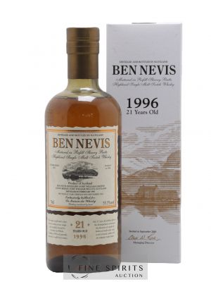 Ben Nevis 21 years 1996 Of. Sherry Butts - One of 1049 - bottled 2018 LMDW   - Lot de 1 Bouteille