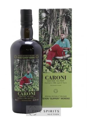 Caroni 21 years 1998 Velier Special Edition Kevon Slippery Moreno 2nd Release - One of 1400 - bottled 2019 Employee Serie ---- - Lot de 1 Bouteille