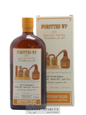 Forsyths WP 10 years 2005 Velier bottled 2015 Habitation Velier ---- - Lot de 1 Bouteille
