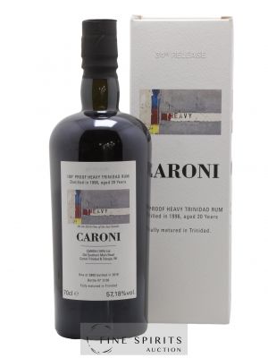 Caroni 20 years 1996 Velier The Heavy Wall 100° Proof 34th Release - One of 3800 - bottled 2016 Special Release ---- - Lot de 1 Bouteille