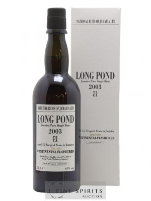 Long Pond 15 years 2003 Of. Mark TECA - One of 2484 - bottled 2018 LM&V National Rums of Jamaica ---- - Lot de 1 Bouteille